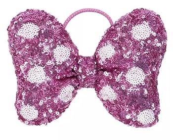 Amazon | ミニー リボン ヘアゴム スパンコール 水玉 東京